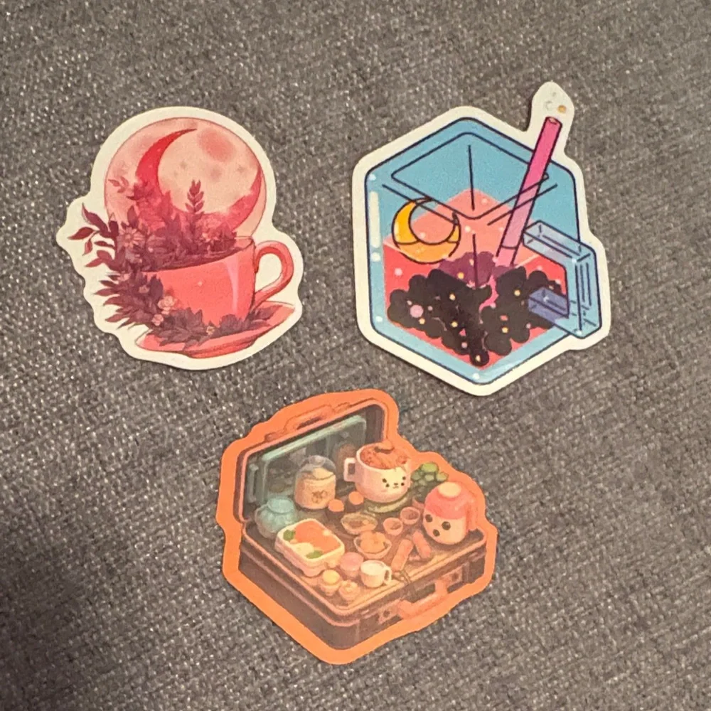 Colorful Abstract Sticker Set - Picture 3 of 4